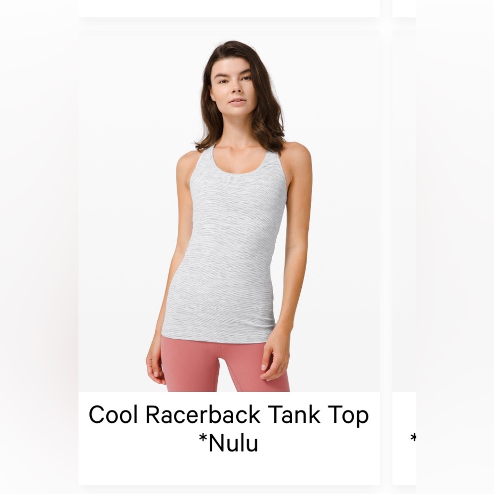 Lululemon cool racer back tank nulu